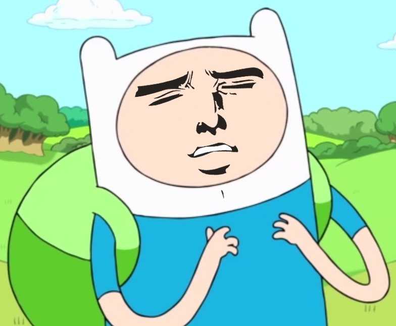 finn funny face adventure time