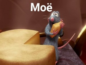 Create meme: disney pixar, cheese, who voiced Ratatouille in Russian