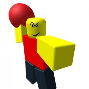 Create meme: the get, noob from get, roblox