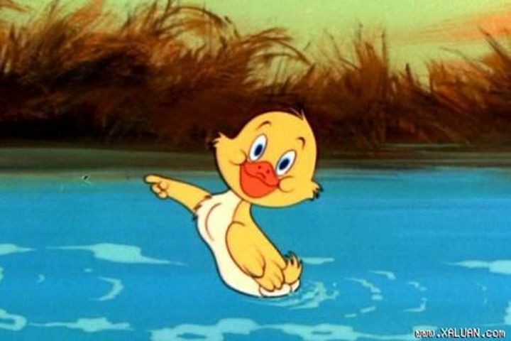 Create meme: tom and jerry the duckling, The Duckling from Tom and Jerry, Tom and Jerry 