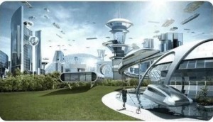 Create meme: futuristic architecture