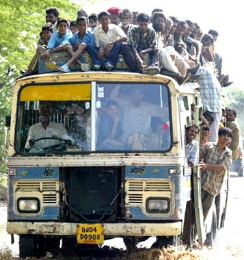 Create meme: bus in india, Indian bus, bus 