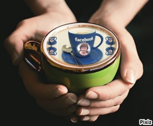 Create meme: drinking coffee tea matcha