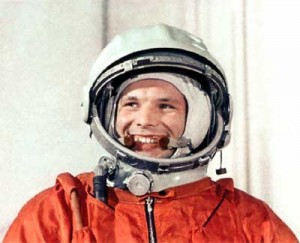 Create meme: Gagarin