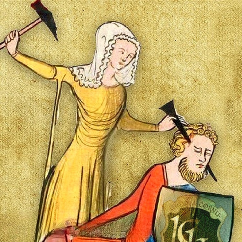 Create meme: suffering middle ages woman, suffering Middle Ages troubadour, the middle ages 