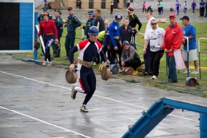 Create meme: main Department of EMERCOM of Russia, the squad of young firemen, the word sport