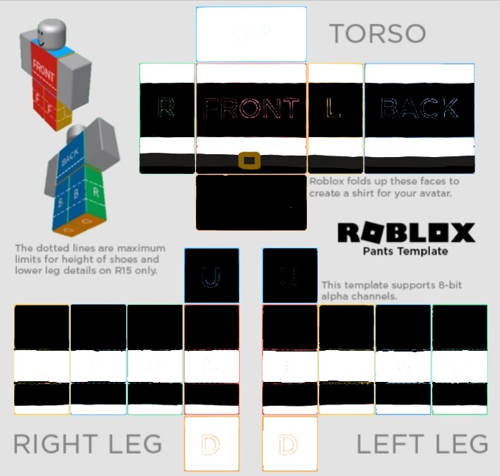 Make you a roblox shirt or pants template by Relistici