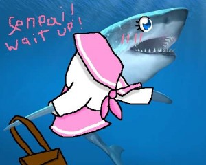 Create meme: shark shark, shark