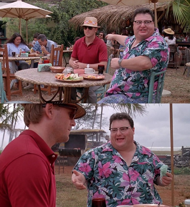 Create meme: no one cares, hey everyone!, jurassic park 1993