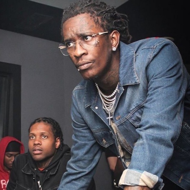 Создать мем: young thug 2020, young thug и lil durk на студии, лил уэйн