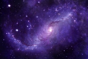 Create meme: cosmos purple, the milky way, space background