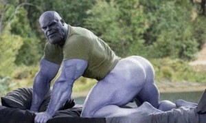 Create meme: avengers infinity war, fuckin, muscle man ass