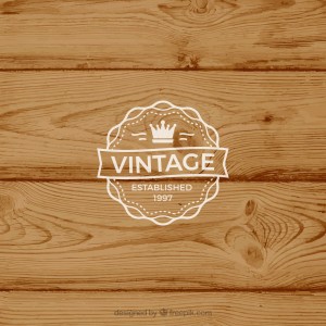 Создать мем: retro, wooden texture, logo mockup