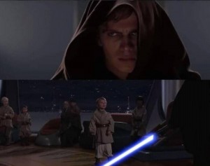 Create meme: Anakin, star wars, Darth Vader