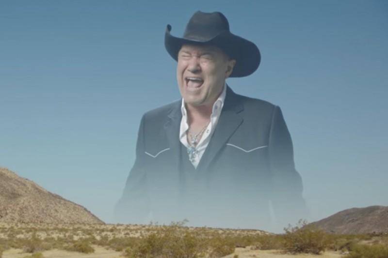 Create meme: Jimmy Barnes, Jimmy Barnes cowboy, Screaming cowboy jimmy barnes