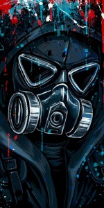 Создать мем: hd 4 k, gas mask art avatar