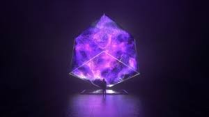 Создать мем: Заставка на рабочий стол, кристалл, светящийся куб