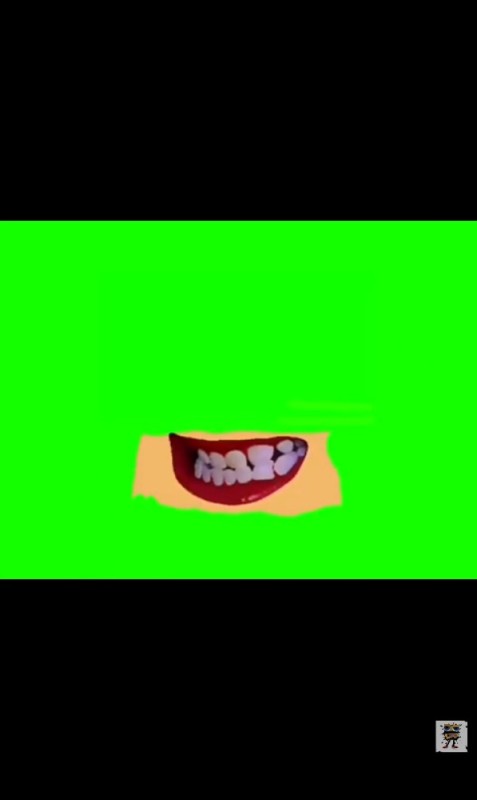 Создать мем: на зеленом фоне, рот грин скрин, говорящий рот футаж
