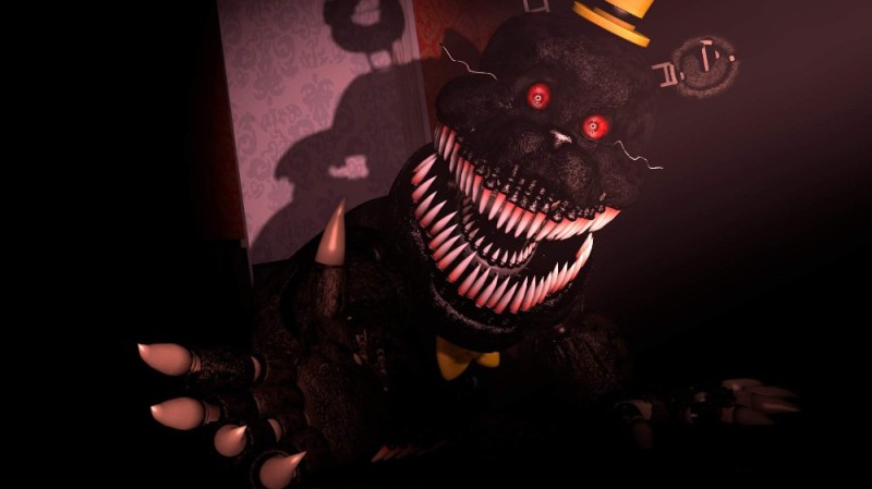 Create meme: five nights at freddy's, fnaf demon, five nights at Freddy's 4