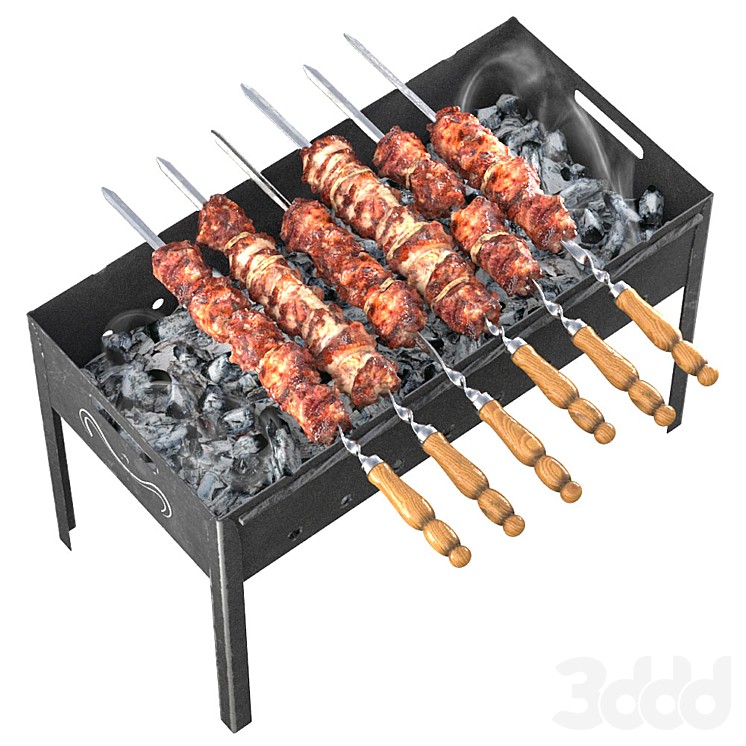 Create meme: barbecue with barbecue, barbecue with skewers, barbecue grill barbecue