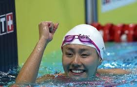 Create meme: plaukike, Liu Xiang swimming, 2018 asian games