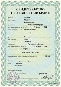 Create meme: marriage certificate template, marriage certificate sample