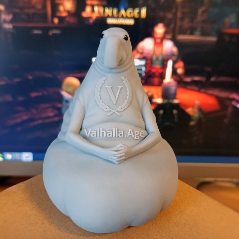 Create meme: zhdun on a 3d printer, Idun , Zhdun's figurine