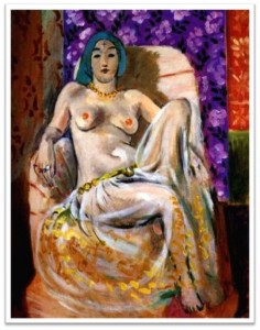 Create meme: Large odalisque, Matisse Nude, Henri Matisse
