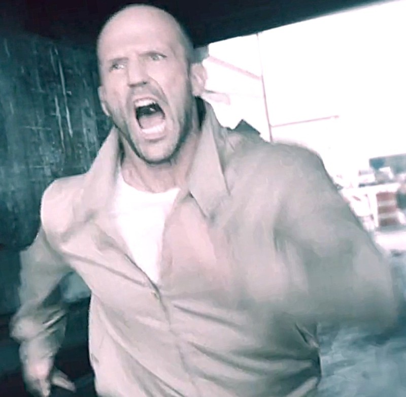 Create meme: human anger is a statham, Jason Statham evil, a frame from the movie