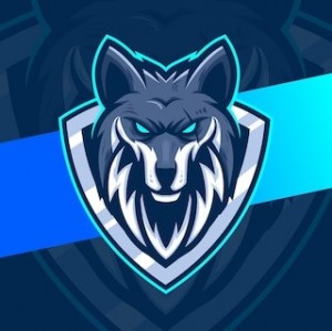 Create meme: the logo of the wolf eSports, eSports