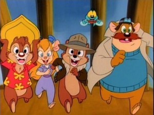 Create meme: chip and Dale chipmunks it or, chip and Dale cat, Chip and Dale