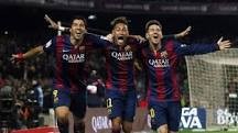 Create meme: Barcelona football, trio MSN, the trio of MSN Barcelona