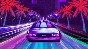 Создать мем: retro wave 4 k, синтвейв майами, ретровейв майами