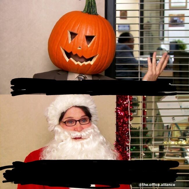 Create meme: dwight schrute pumpkin, Halloween , never knew i needed