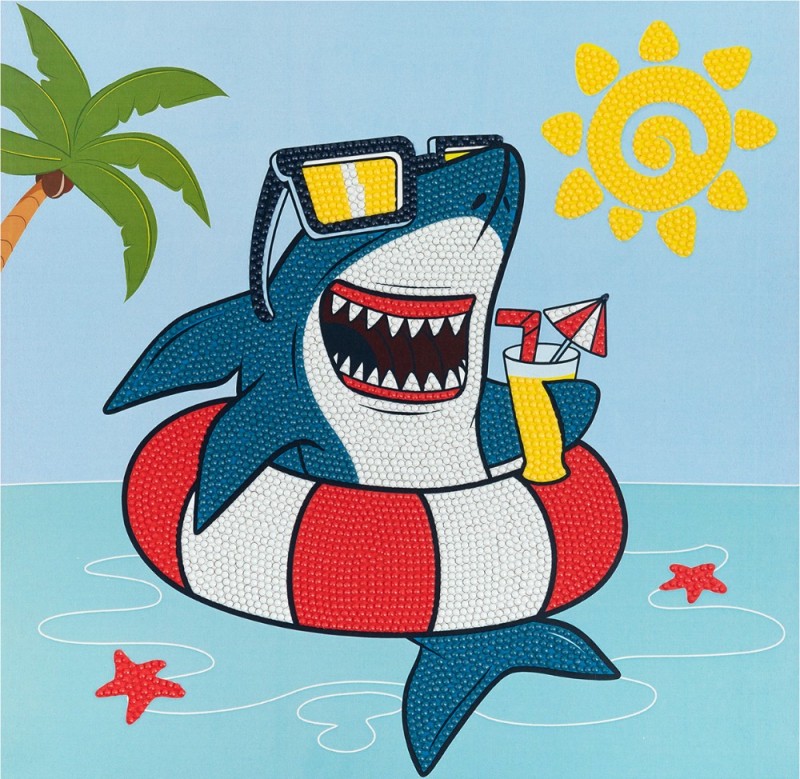 Create meme: shark , shark drawing, shark illustration