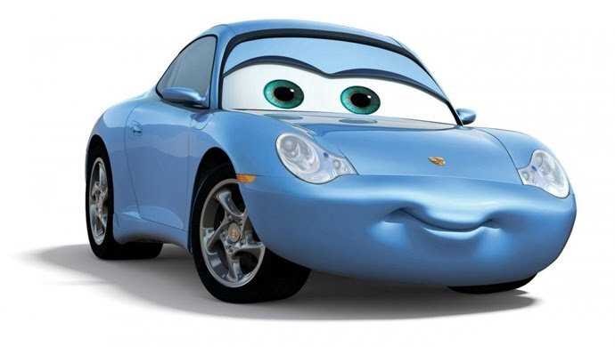 Create meme: cars Sally, Sally from wheelbarrows, cars Sally Carrera