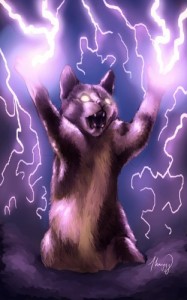 Create meme: feral druid art, mystical cat art, falvie art wolf