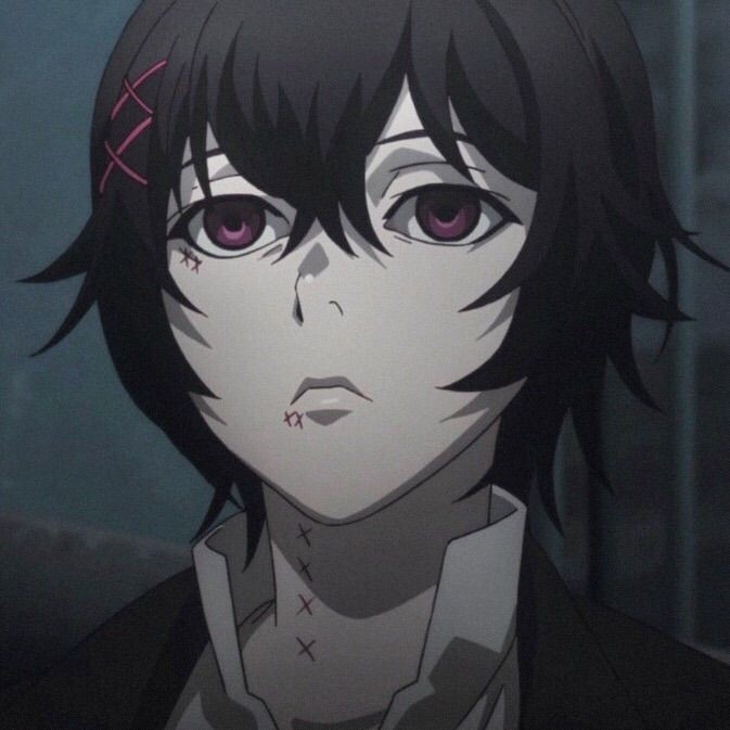 Create meme: juzo, cuso of suzuya with black hair, juzo tokyo ghoul season 3