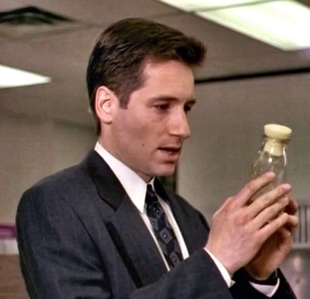 Create meme: Fox Mulder , Mulder , a frame from the movie
