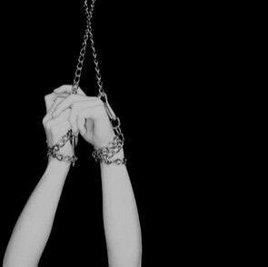 Create meme: The girl in chains, hands in chains, A taste of freedom book