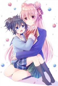 Создать мем: сладкая жизнь аниме шио, happy sugar life шио, сато мацудзака