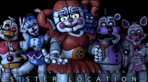 Create meme: fnaf sister location, sister location photos, pictures baby fnaf 6