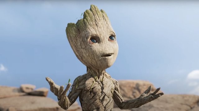 Create meme: groot TV series, guardians of the galaxy. part 2, kid groot guardians of the galaxy 2