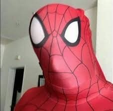 Создать мем: костюм человека паука, человек паук с алиэкспресс, человек паук слабоумный