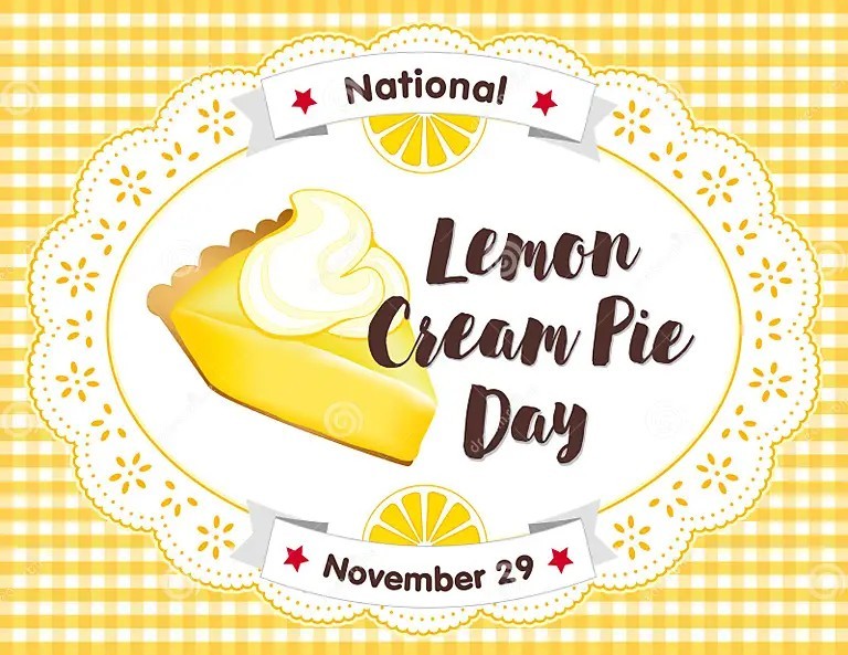 Create meme: lemon pie vector, lemon dessert, lemon pie