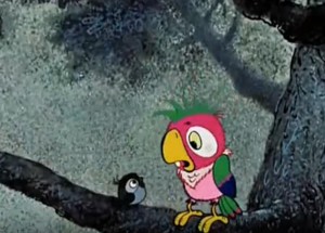 Создать мем: блудная, кормило, возвращение блудного попугая мультфильм