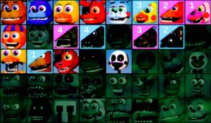 Create meme: Characters from FNaF WORLD