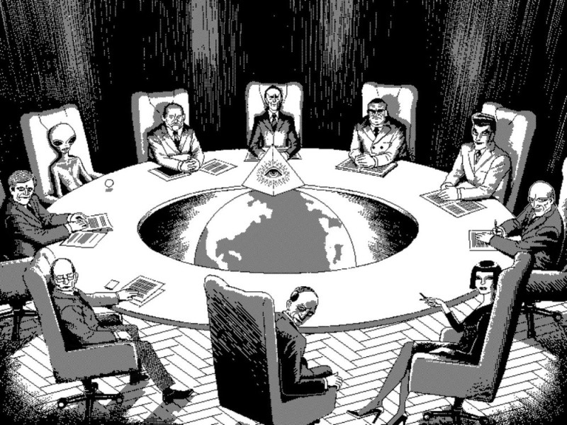 Create meme: the secret world government Illuminati, secret society, The secret world government illuminati committee of 300