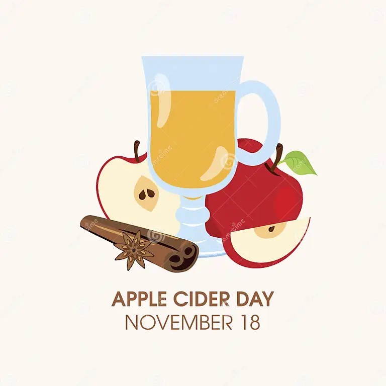 Create meme: apple cider, hot apple cider clipart, word -apple cider graphics design
