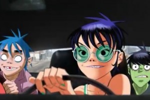 Создать мем: гориллаз нудл фаза 1 прическа, gorillaz, гориллаз группа руссел